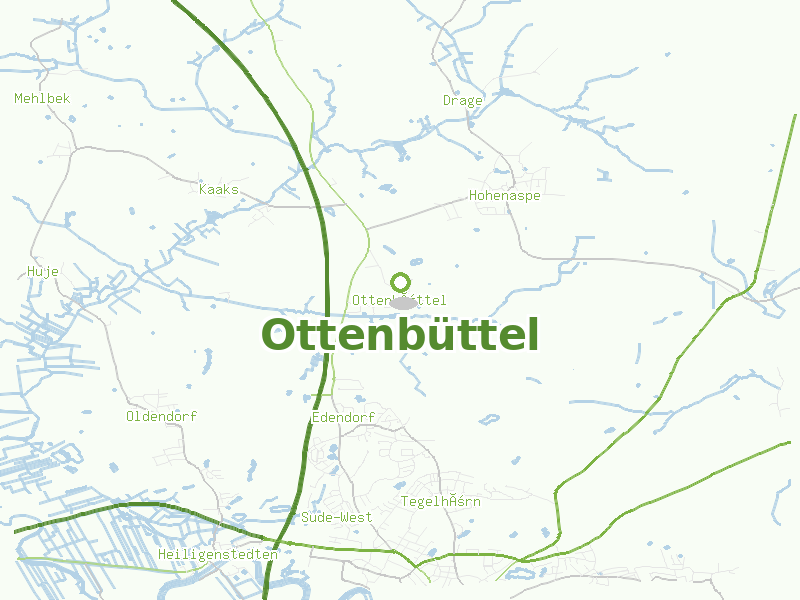 Karte von Ottenbüttel