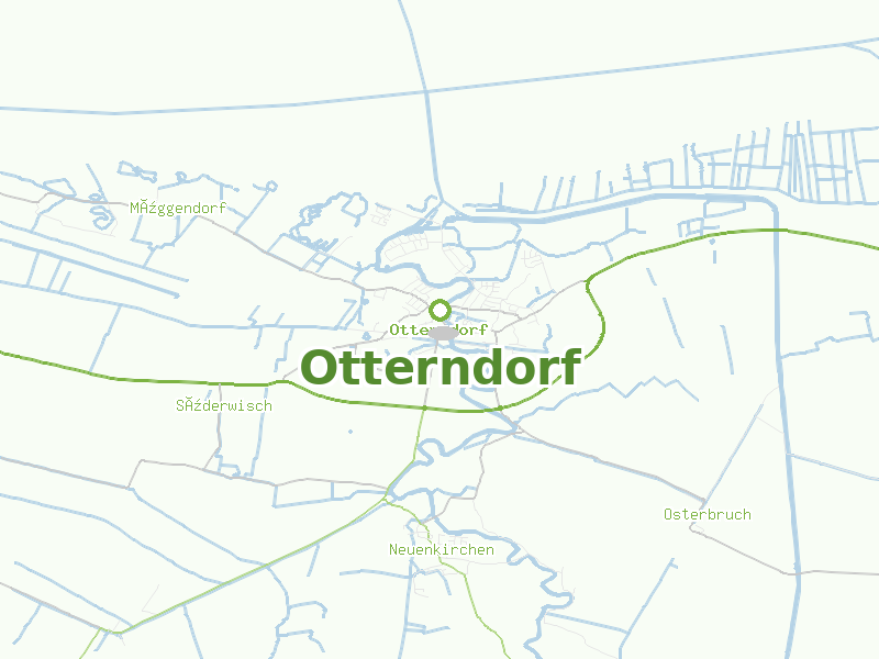 Karte von Otterndorf