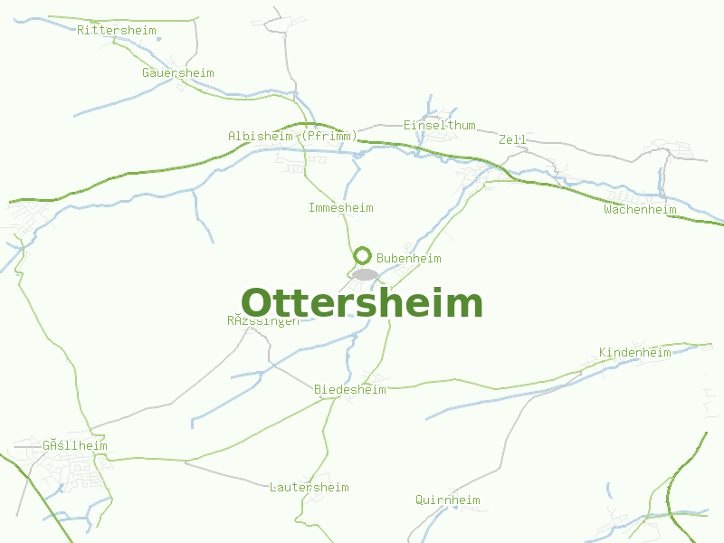 Karte von Ottersheim