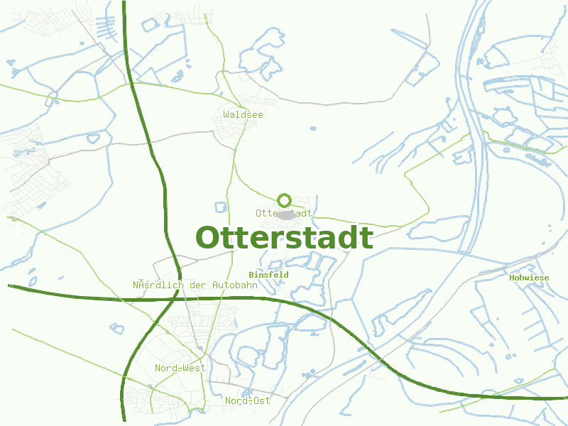 Karte von Otterstadt