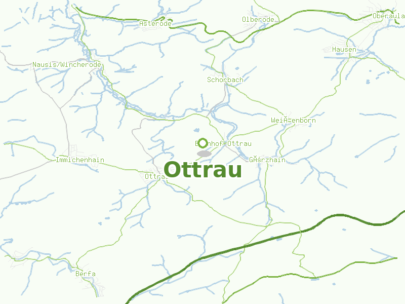 Karte von Ottrau