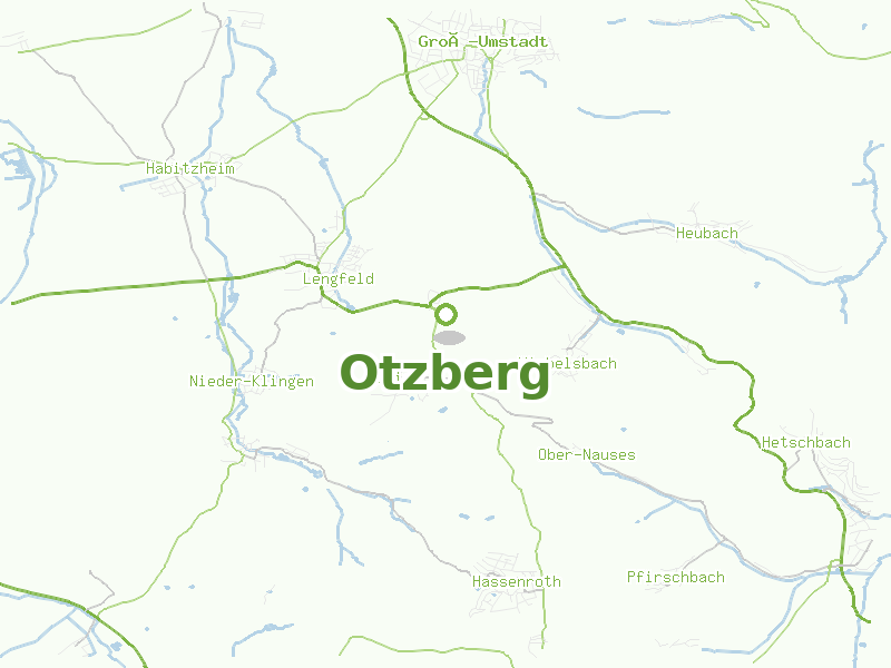 Karte von Otzberg