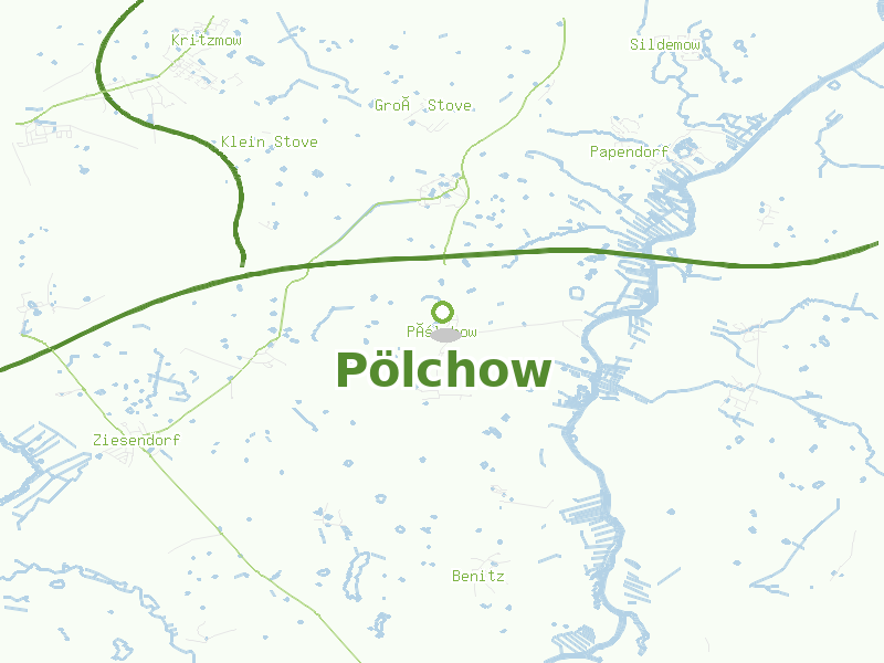 Karte von Pölchow