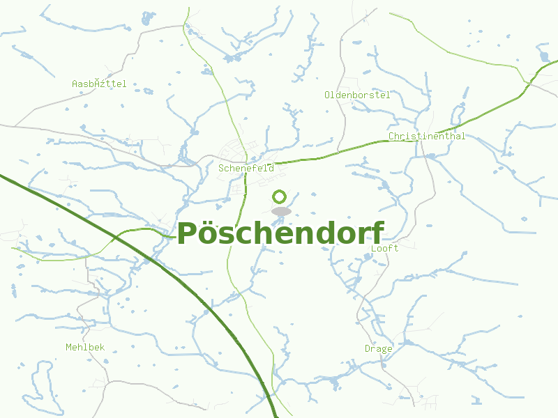Karte von Pöschendorf