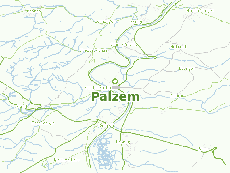 Karte von Palzem