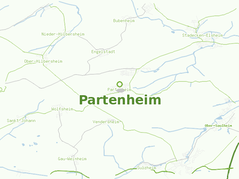 Karte von Partenheim