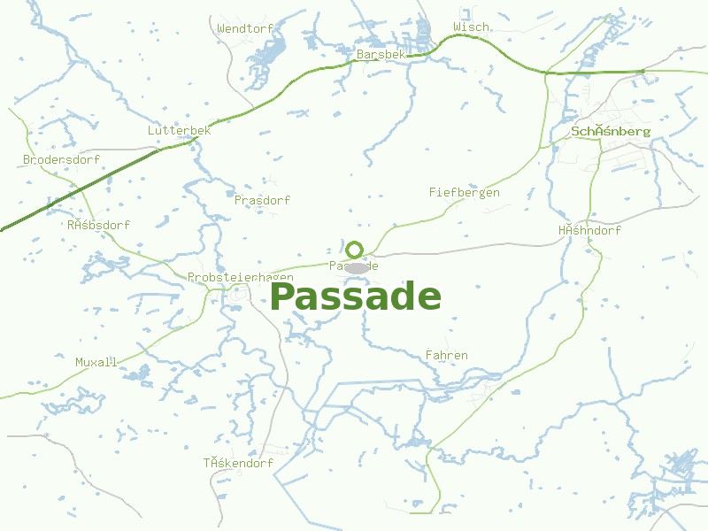 Karte von Passade