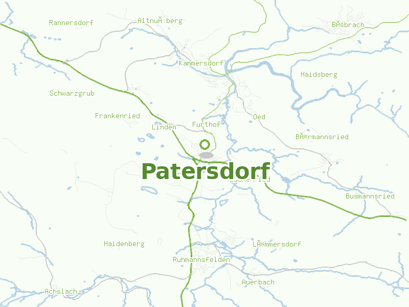 Karte von Patersdorf