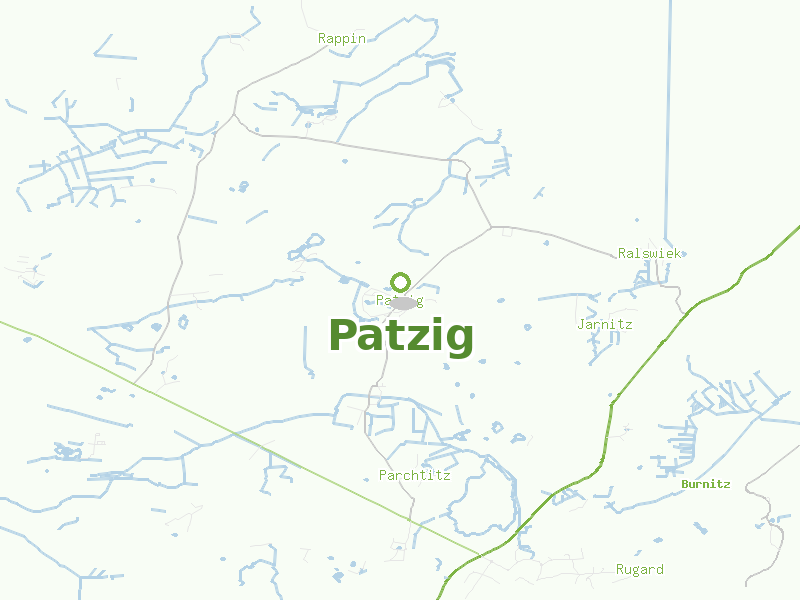 Karte von Patzig