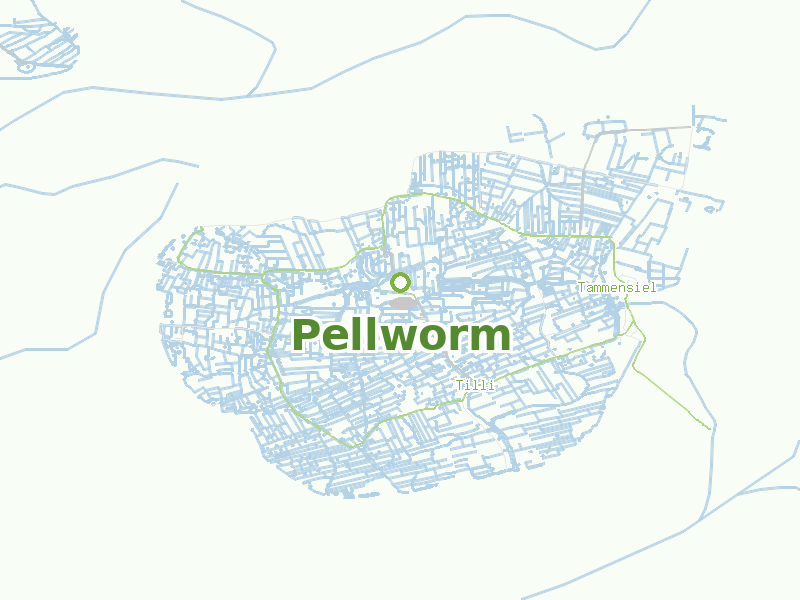 Karte von Pellworm