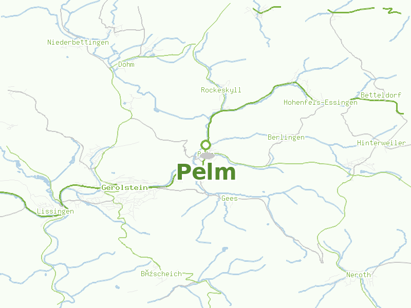 Karte von Pelm
