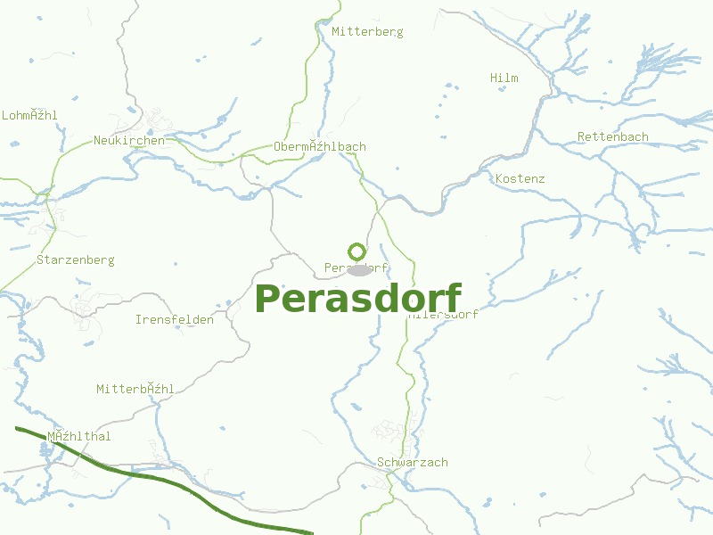 Karte von Perasdorf
