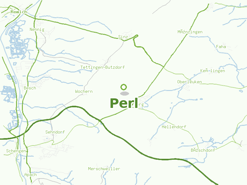 Karte von Perl