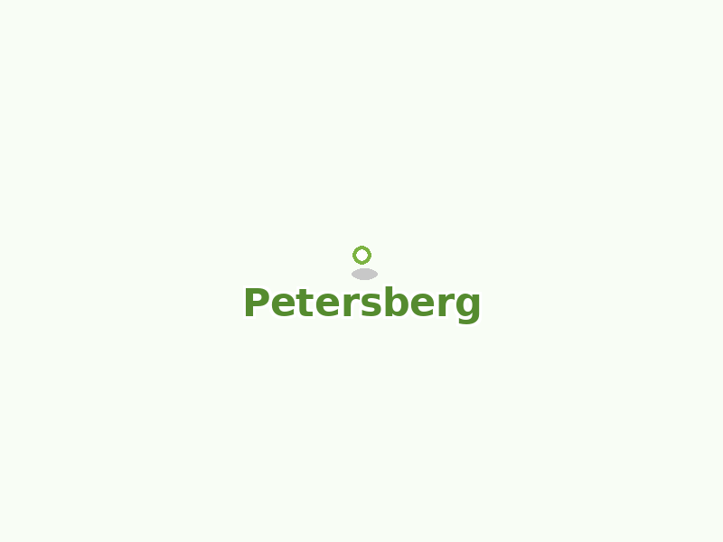 Karte von Petersberg