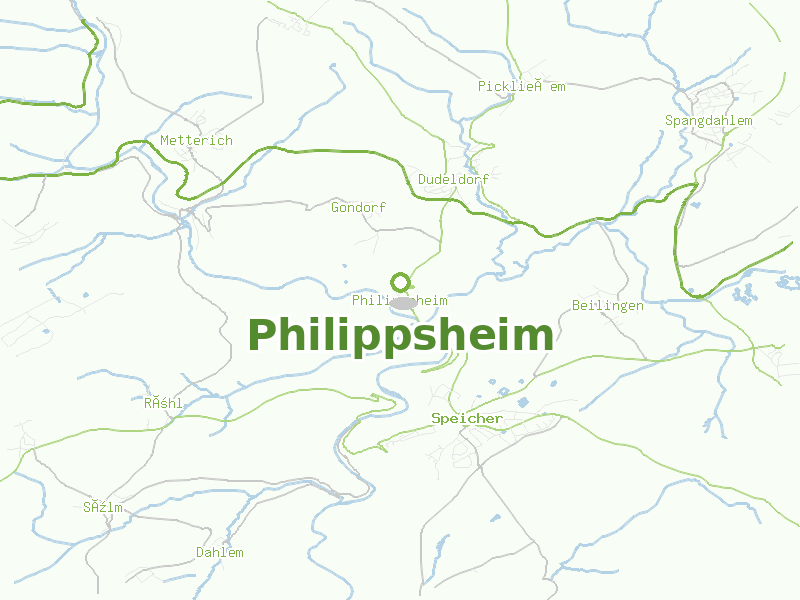 Karte von Philippsheim
