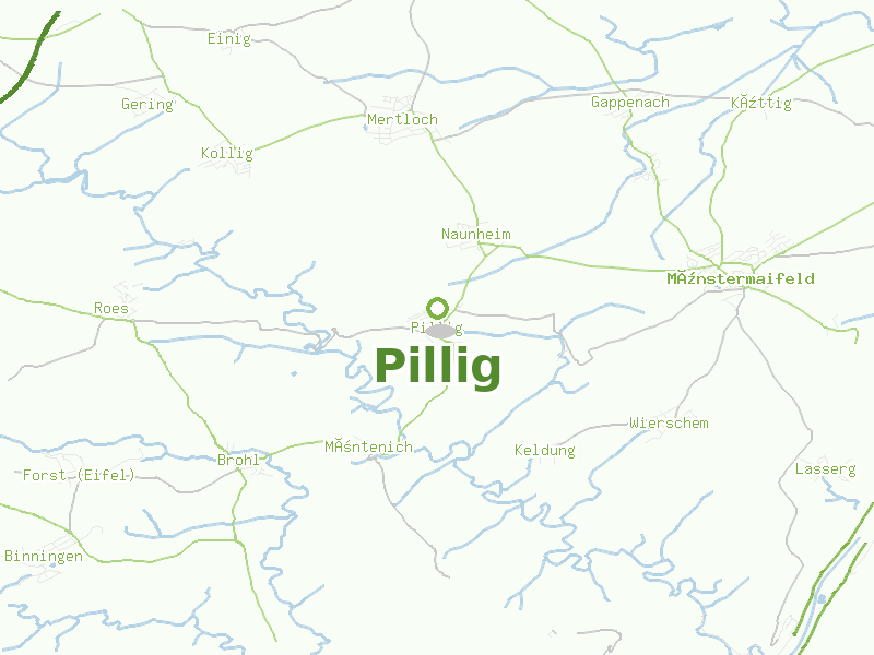 Karte von Pillig
