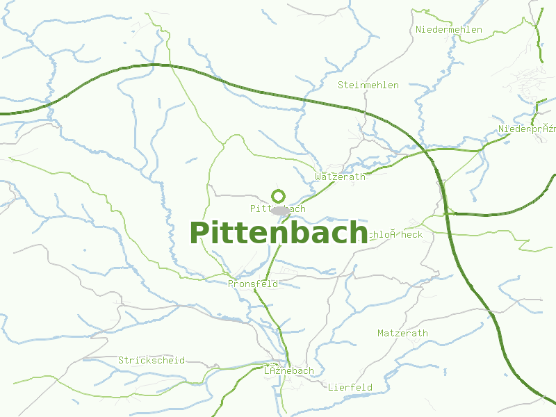 Karte von Pittenbach