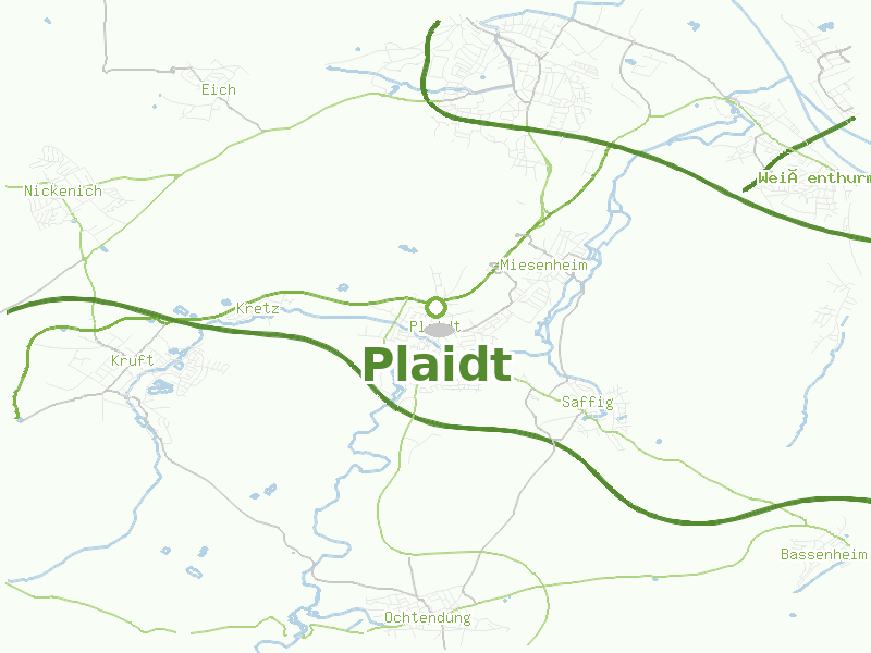 Karte von Plaidt