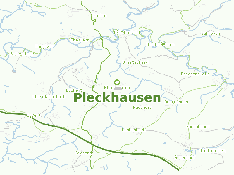 Karte von Pleckhausen