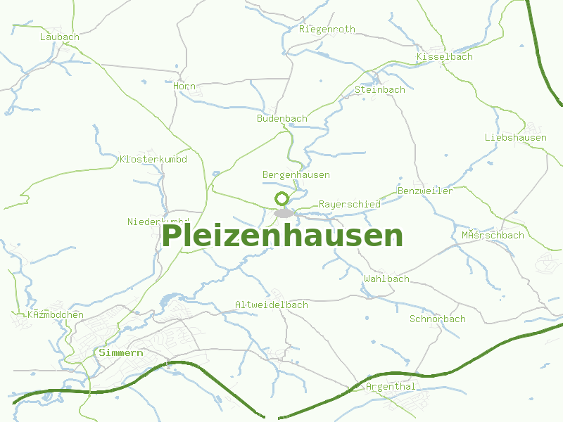 Karte von Pleizenhausen