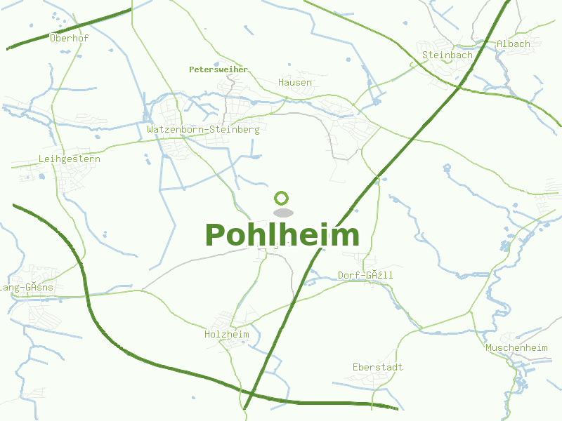 Karte von Pohlheim