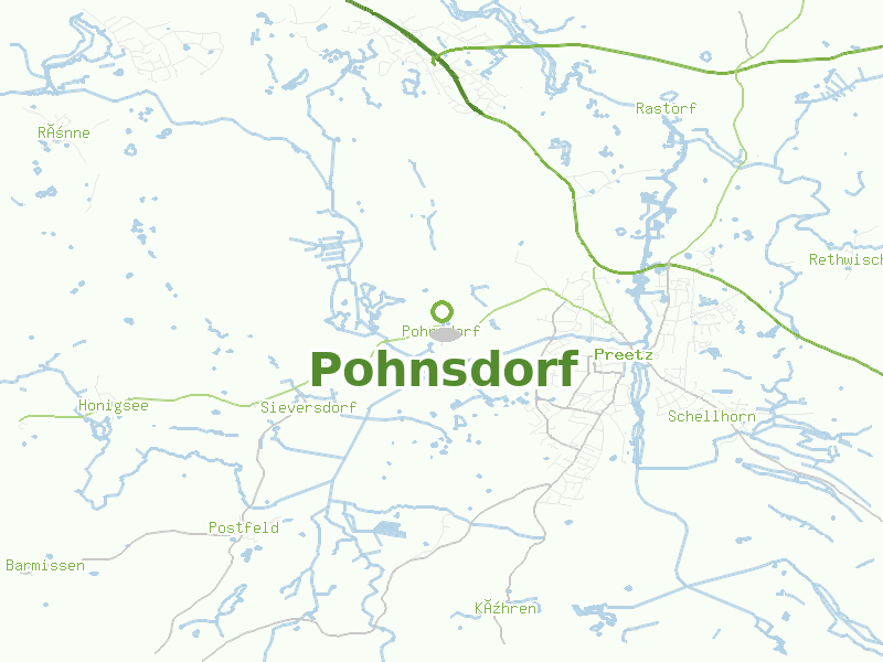 Karte von Pohnsdorf