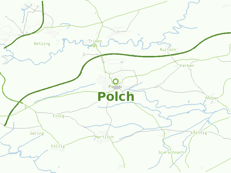 Karte von Polch