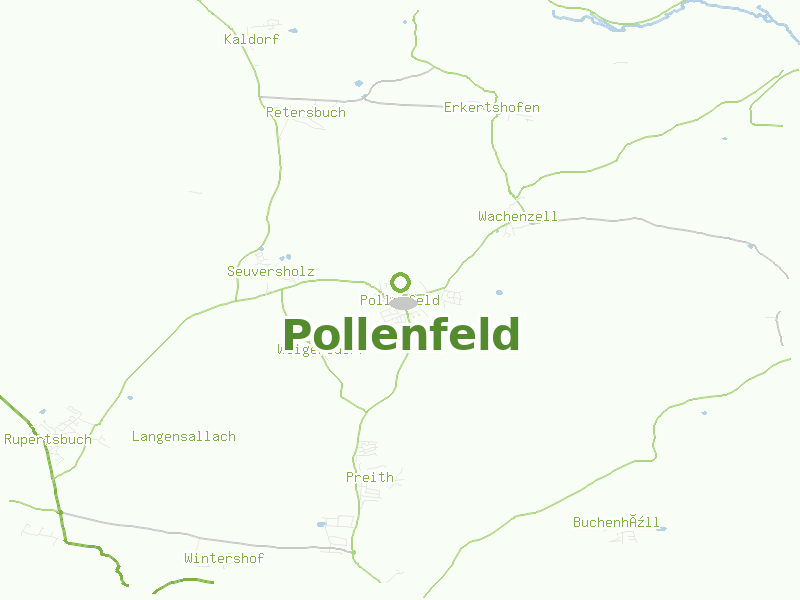 Karte von Pollenfeld