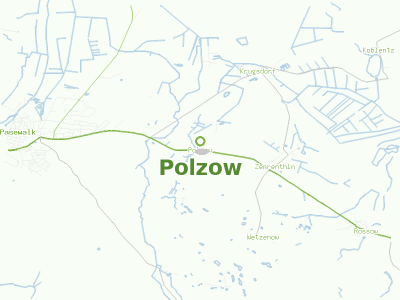 Karte von Polzow