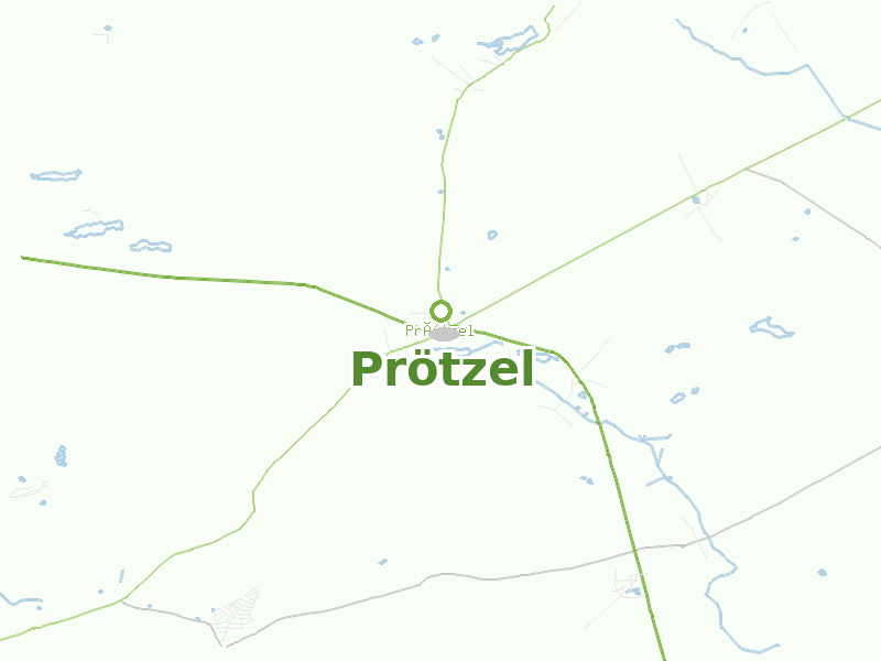 Karte von Prötzel
