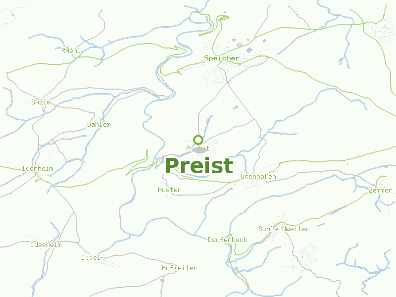 Karte von Preist