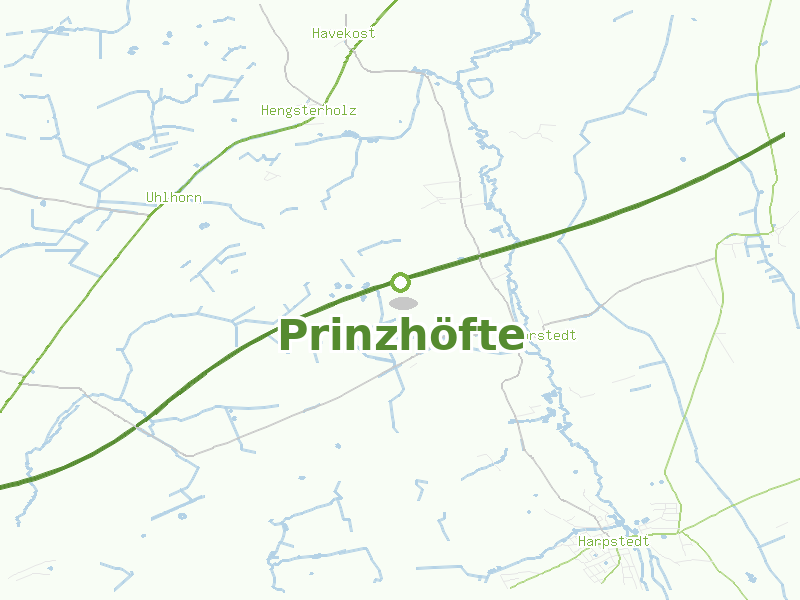 Karte von Prinzhöfte