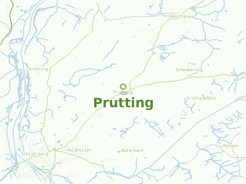 Karte von Prutting