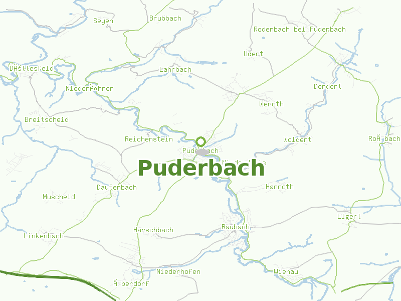Karte von Puderbach