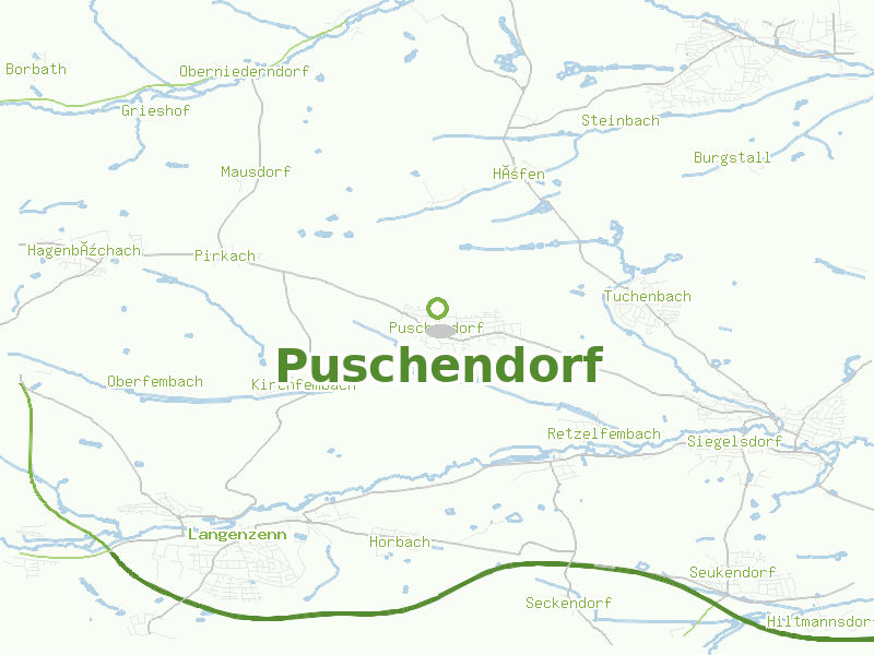 Karte von Puschendorf