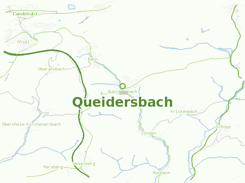 Karte von Queidersbach