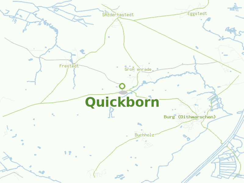 Karte von Quickborn
