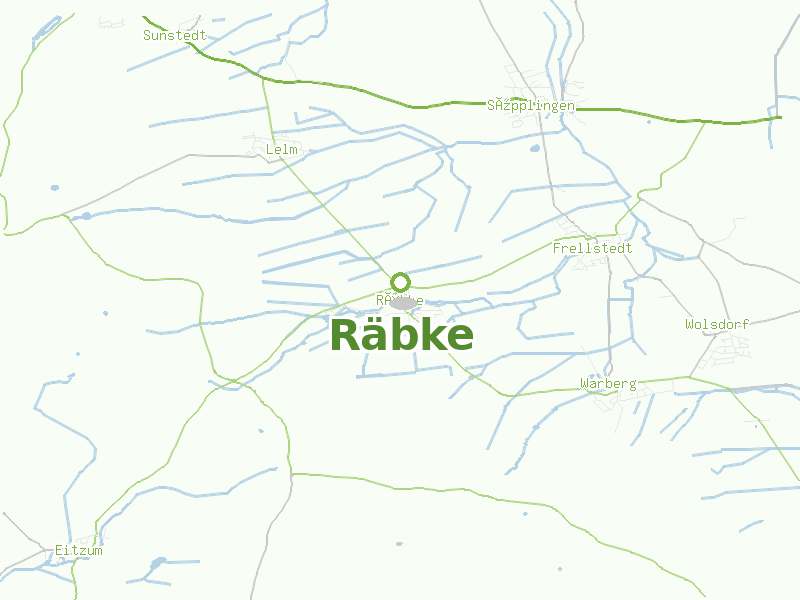 Karte von Räbke