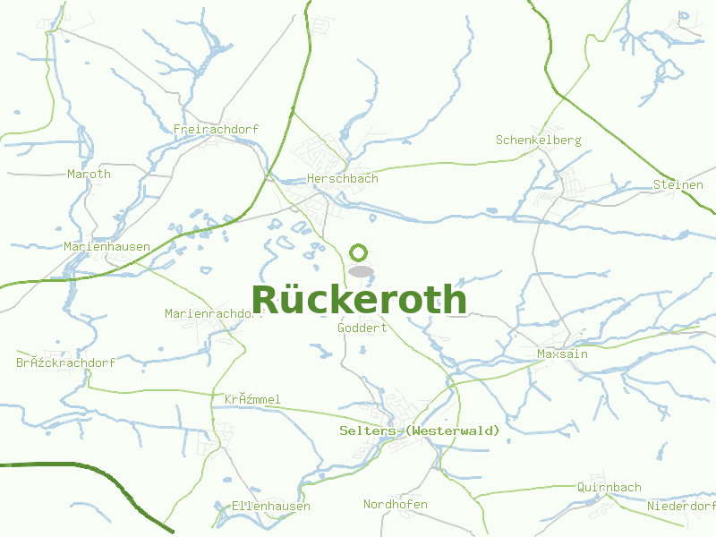 Karte von Rückeroth
