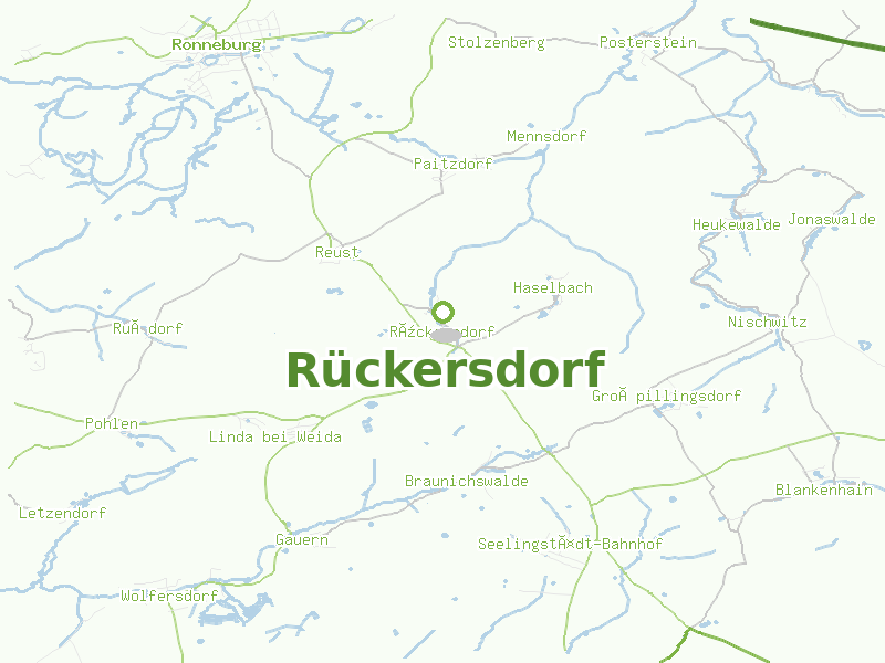Karte von Rückersdorf