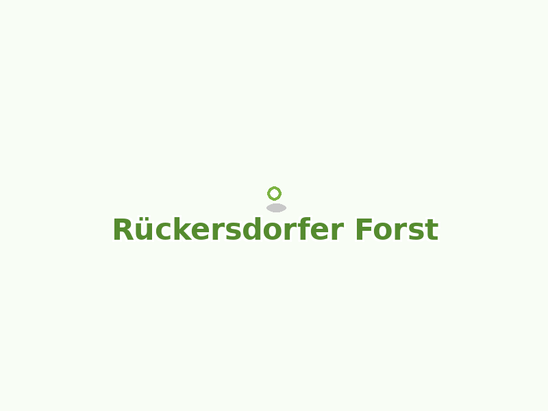 Karte von Rückersdorfer Forst