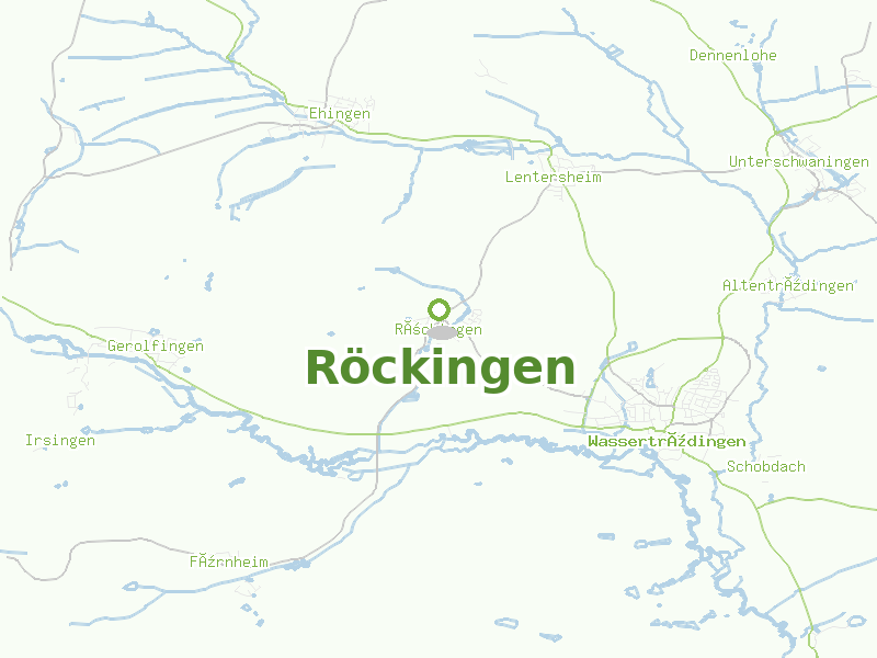 Karte von Röckingen