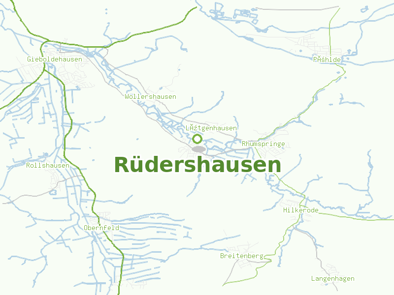 Karte von Rüdershausen