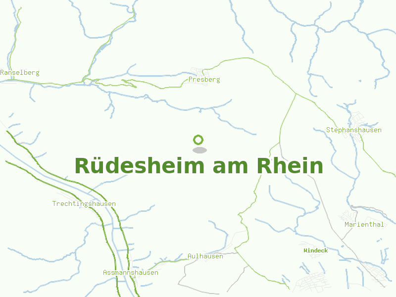 Karte von Rüdesheim am Rhein