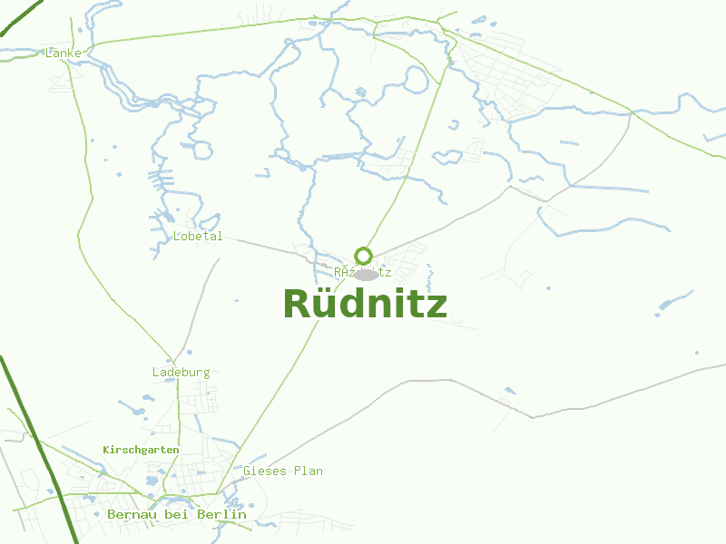 Karte von Rüdnitz
