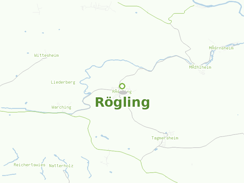 Karte von Rögling