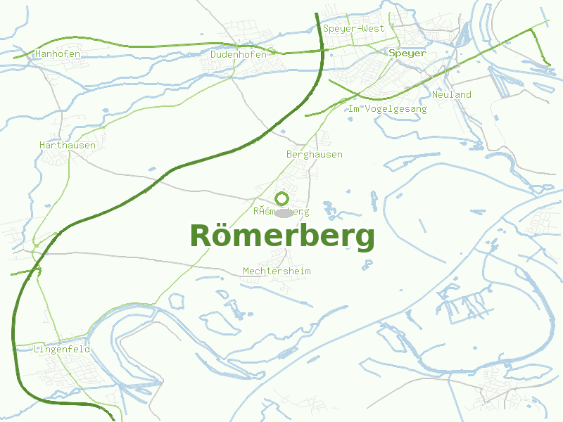 Karte von Römerberg