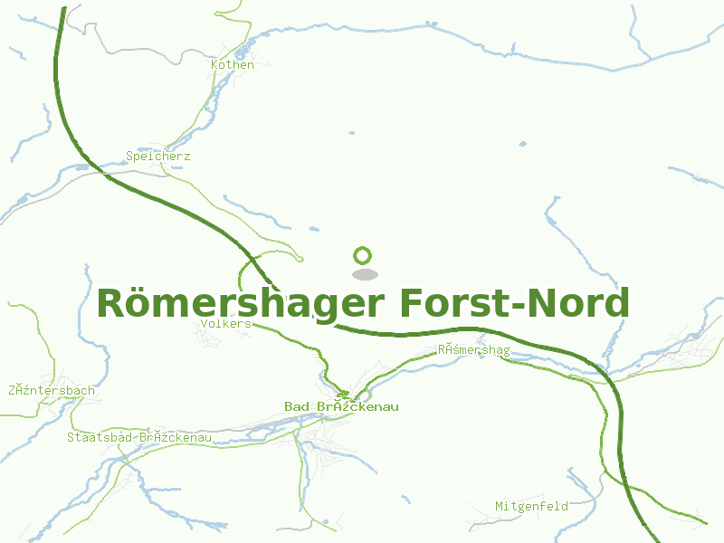 Karte von Römershager Forst-Nord