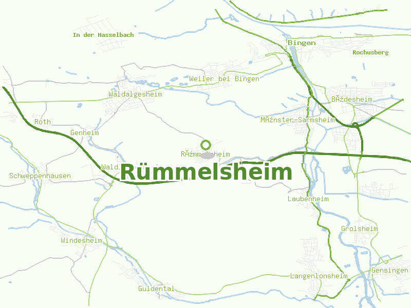 Karte von Rümmelsheim