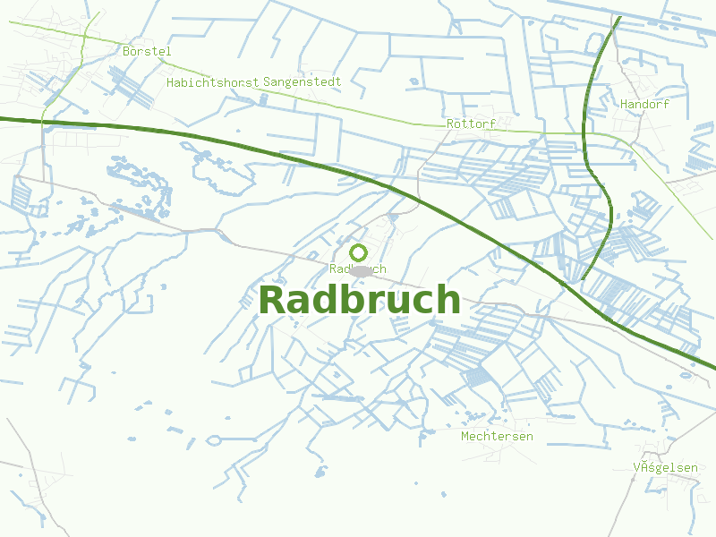 Karte von Radbruch